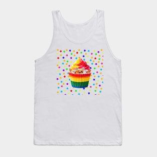 Cupcakes and Stars Tank Top